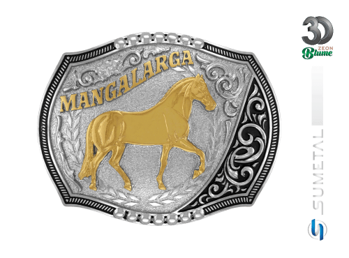11991F ND Fivela Country Cavalo Mangalarga Marchador