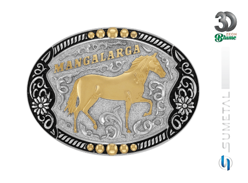 13503F ND Fivela Country Cavalo Mangalarga Marchador