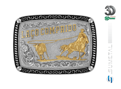 14245F ND Fivela Country Laço Comprido Masculina
