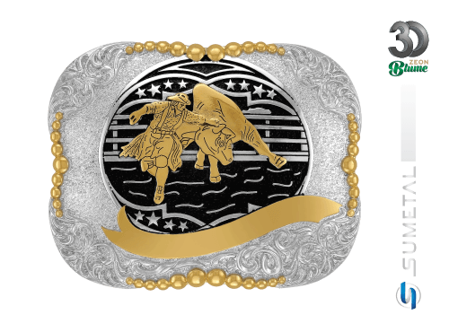 15581F ND Fivela Country Bullfighter Masculina