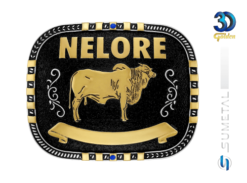 14167FJ PD Fivela Country Masculina Nelore