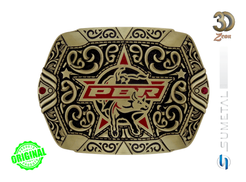 14243FJ OV Fivela Country Masculina PBR Strass