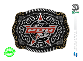 PBR Fivela de Rodeio Large