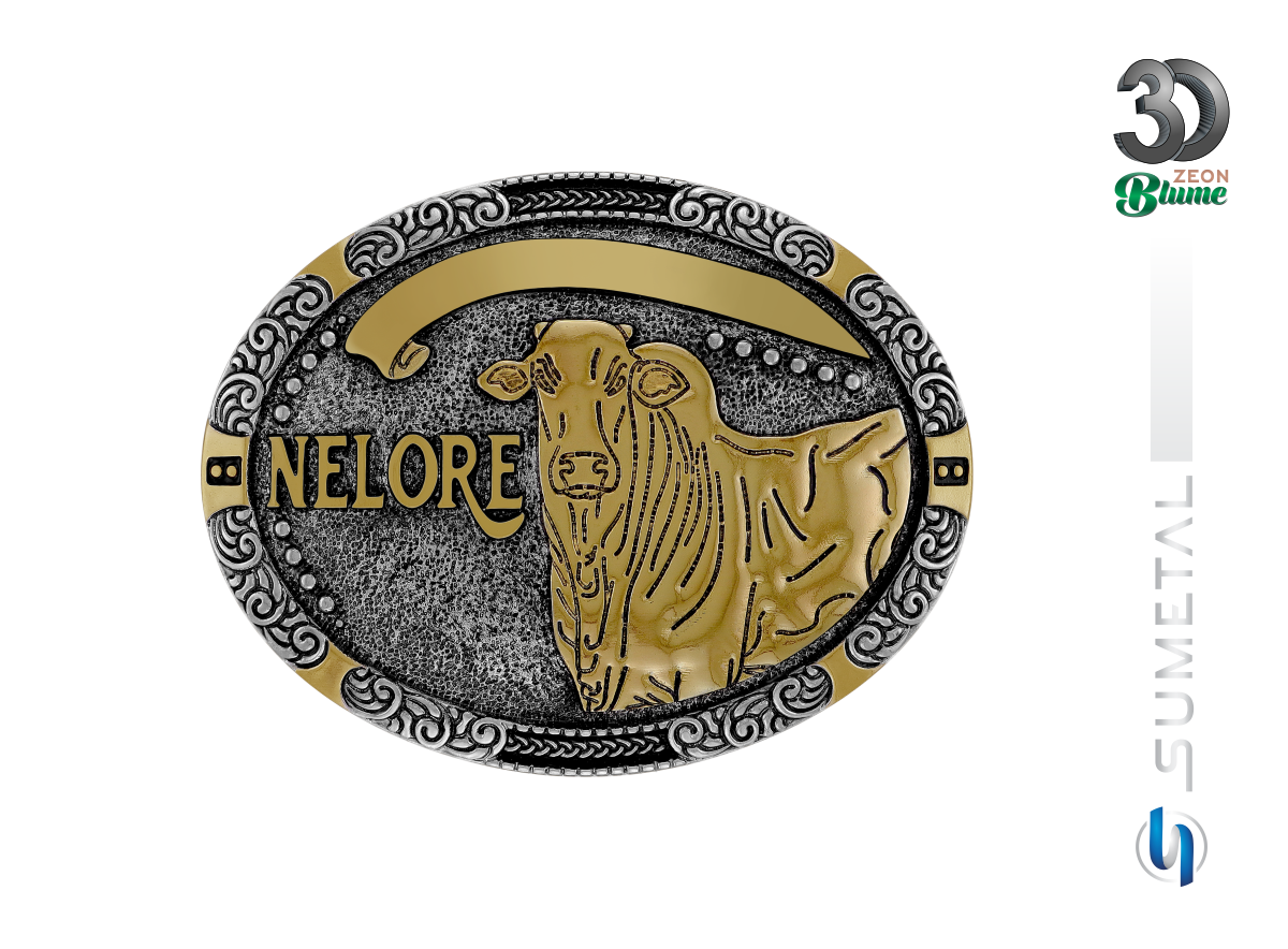 16425FE ND Fivela Country Masculina Nelore