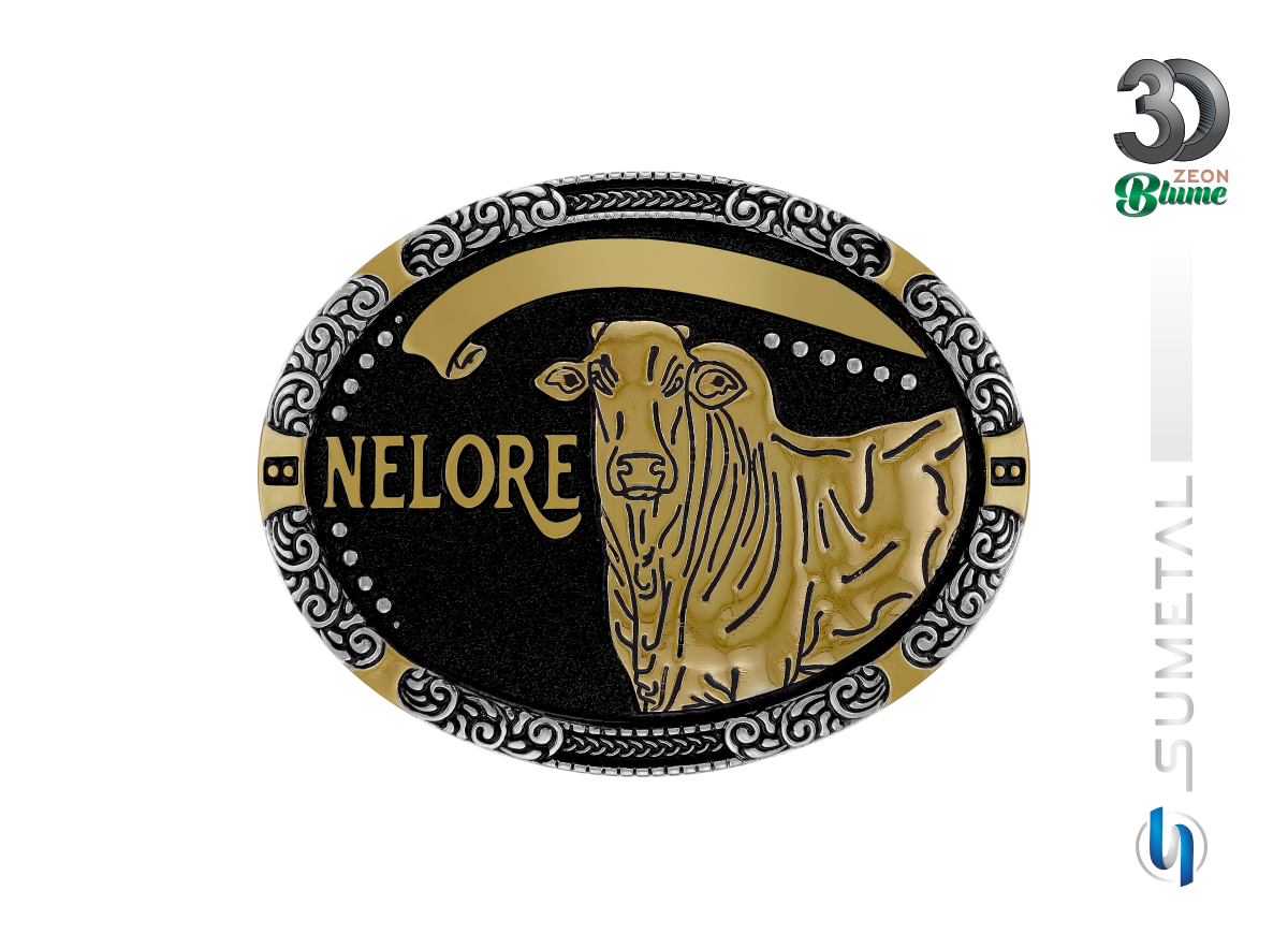 16425FJ ND Fivela Country Masculina Nelore