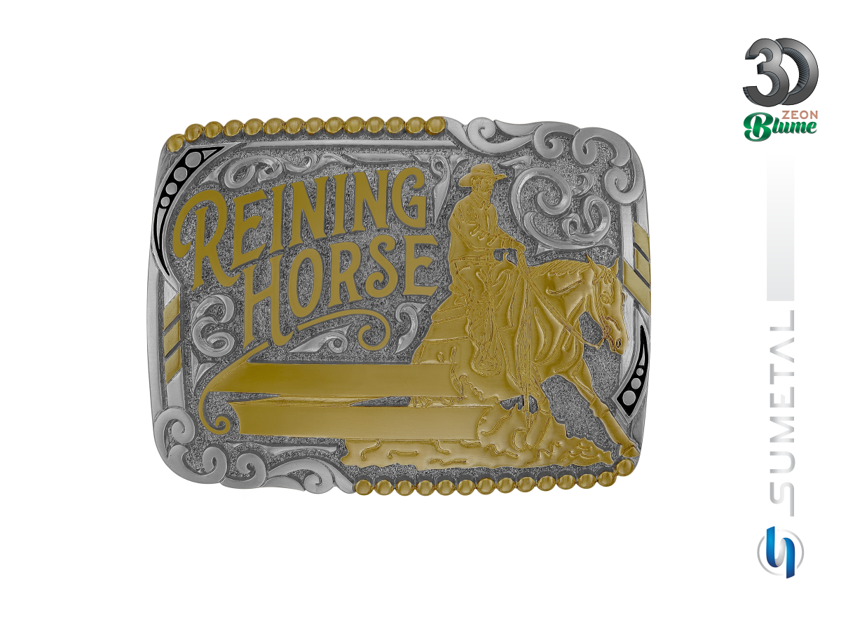 16402F PVD Fivela Country Rédeas Reining Horse