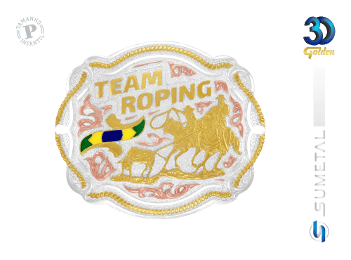 15317F PDC Fivela Country Team Roping Infantil Masculina