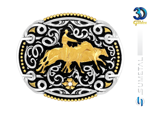 14423FJ PD Fivela Country Working Cow Horse